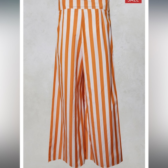 Beatrice B Wide Leg Trousers In Mustard, NWT - Picture 6 of 7